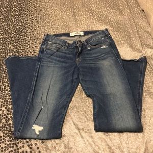 Distressed Hollister Jeans